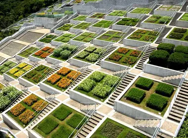 100 stepped gardens at Awaji Yumebutai
