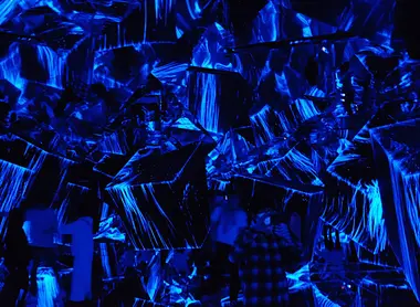 "Megalith Crystal Formation" at TeamLabs Borderless