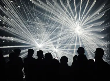 "Light Sculptures" at TeamLab Borderless "Light Sculptures" at TeamLab Borderless