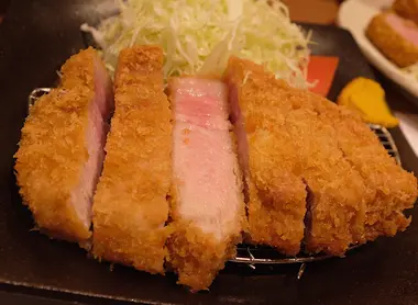 Tonkatsu at Tonkatsu Kawamura Tonkatsu at Tonkatsu Kawamura
