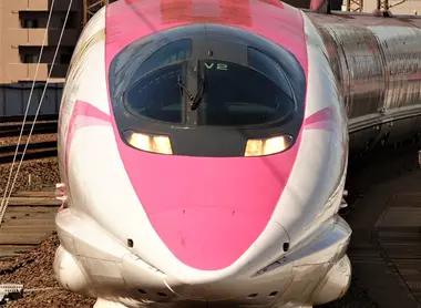 Hello Kitty Shinkansen at Okayama