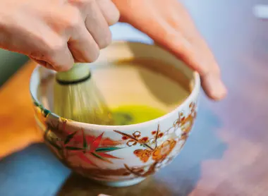 Matcha preparation, Twilight Express Mizukaze