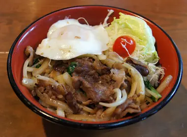 Awaji Gyudon at Yumebutai