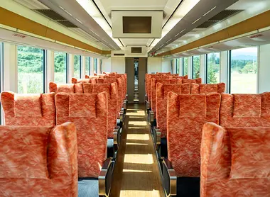 JR Joyful Hinabi inside JR Joyful Hinabi