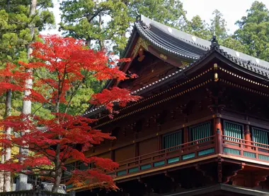 Sanbutsudo at Rinno-ji Temple