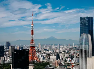mount fuji view tokyo
