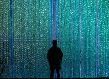 Nice display from Teamlab planet