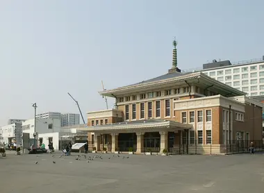 Nara Station from outside Nara Station from outside