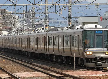 JR Kyoto Line train JR Kyoto Line train