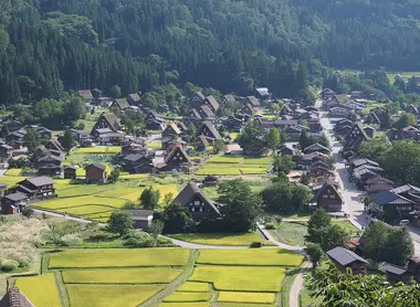 Ogimachi in Shirakawago, Gifu Ogimachi in Shirakawago, Gifu