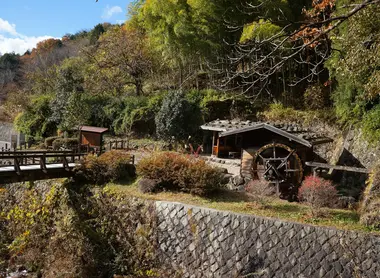 Water wheel on the Magome-Tsumago Trail Water wheel on the Magome-Tsumago Trail