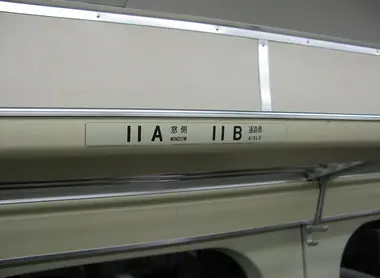 Overhead Luggage Compartment