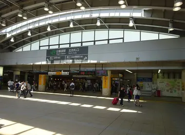 Nippori Station concourse