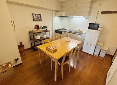 Kitchen at Yuyake House