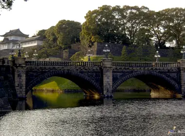 La résidence de l'empereur à Tokyo