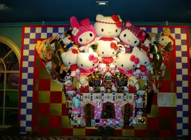 Hello Kitty a été créée irpar Yuko Shimizu en 1974. Inspée par les monde de Caroll Lewis, elle est aujourd'hui l'une des figures les plus connues du monde.