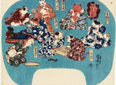 Dipinte su una tela o su un ventaglio, incise o illustrate, le 12.000 opere del museo Ota riflettono la vita quotidiana dell'epoca Edo.