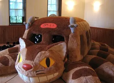 The cat-bus from My Neighbor Totoro The cat-bus from My Neighbor Totoro