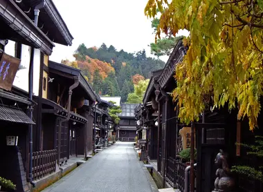 El vecindario Sanmachi-Suji. El vecindario Sanmachi-Suji.