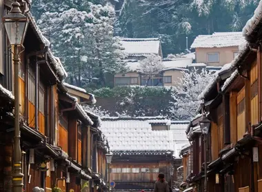 Higashi district in Kanazawa