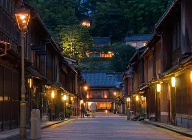 Higashi district in Kanazawa