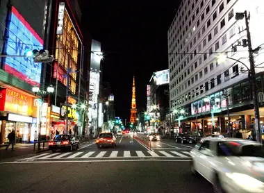 La vie nocturne de Roppongi regorge de boites de nuits et de bars à d'hôtesse.