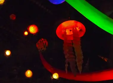 Attraktionen im Park der Weltausstellung