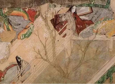 El rollo de la historia de Genji. El rollo de la historia de Genji.