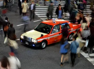 Un taxi japonais Un taxi japonais