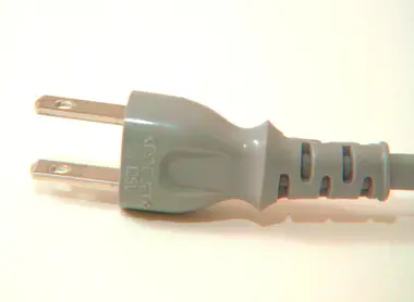 Un câble électrique japonais 100 volts