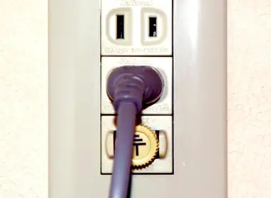 Une prise électrique japonaise