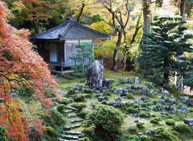 Il tempio Meitsu-Ji, considerato un tesoro nazionale.