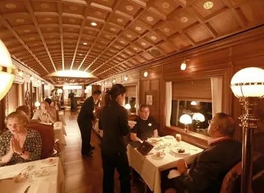Le train de luxe Seven Stars