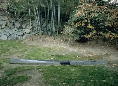 Il giardino giapponese contemporanea, inventato da Isamu Noguchi.