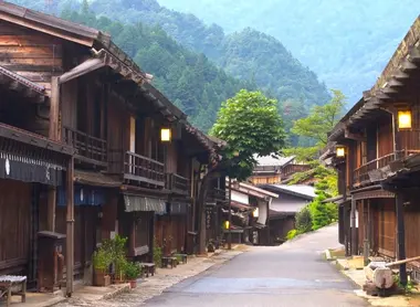Tsumago an old postal town.