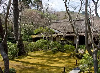 Okochi Sanso Villa in Kyoto was home to the famous silent film actor Okochi Denjiro (1898-1962).