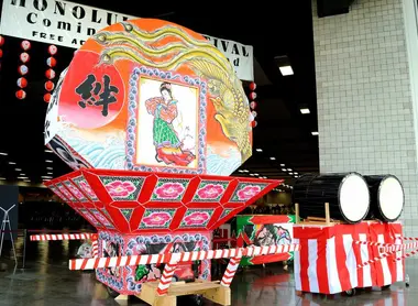 Une des neputa utilisé dans le le neputa matsuri d'Hirosaki.