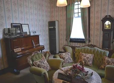 L'intérieur d'une des maisons européenne qui se trouvent à Kitano (Kobe).