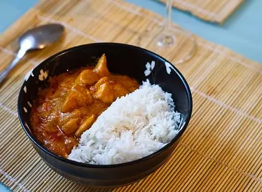 The curry rice, curry most eat in Japan The curry rice, curry most eat in Japan