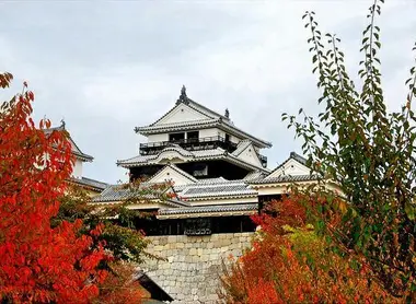 El Castillo medieval Matsuyama-jo es uno de los últimos doce que se han conservado en Japón.