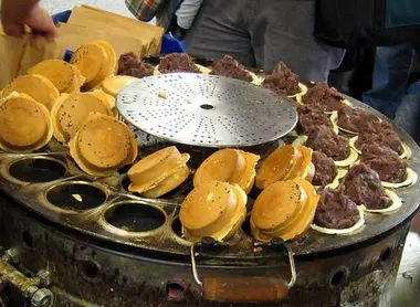 Des imagawayaki dans leurs moules