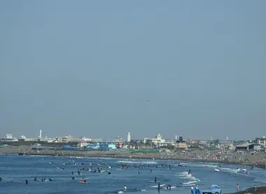 La plage d'Enoshima