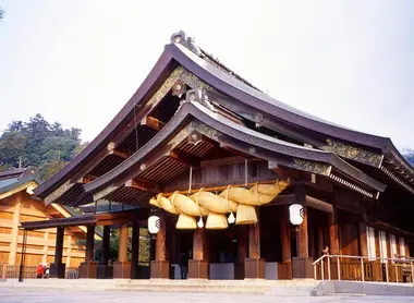Le temple principal d'Izumo Taisha