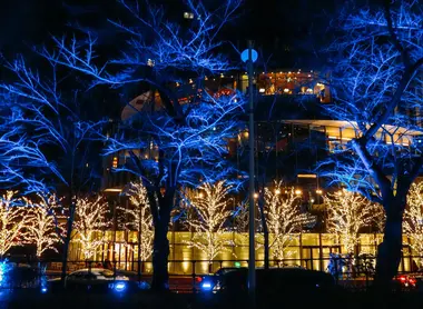Les illuminations de Tokyo Midtown