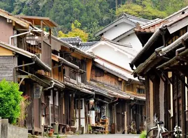 Une des rues du quartier d'Omori Une des rues du quartier d'Omori