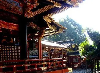 Alta sintoísta del Tōshō-gū de Kunozan de la época Momoyama, Shizuoka Alta sintoísta del Tōshō-gū de Kunozan de la época Momoyama, Shizuoka