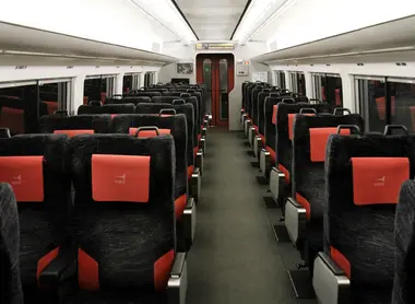 L'intérieur du Narita Express