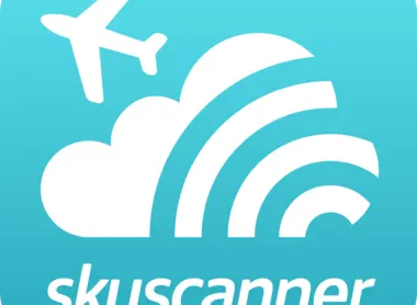 Le logo de skyscanner
