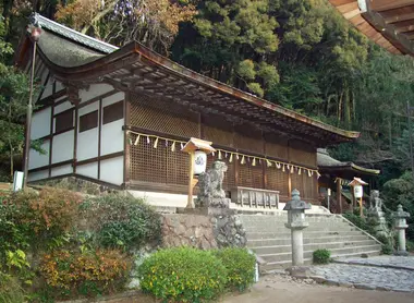 Ujigami jinja gilt als der älteste Shinto-Altar Ujigami jinja gilt als der älteste Shinto-Altar