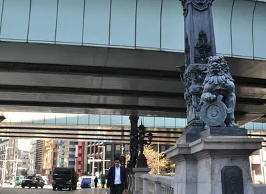 El puente Nipponbashi era un cruce de varias rutas mercantiles.